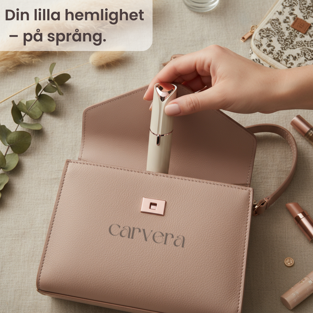 Carvera Vellus – Din tysta rutin mot fjun och strån